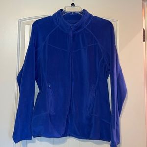 Xersion fleece, blue lightweight jacket
